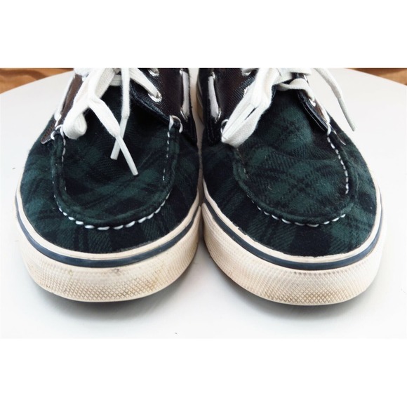 Sperry‎ Top-Sider Size 8.5 M Green Boat Shoe Shoes Fabric Women 9777574 - Picture 2 of 9
